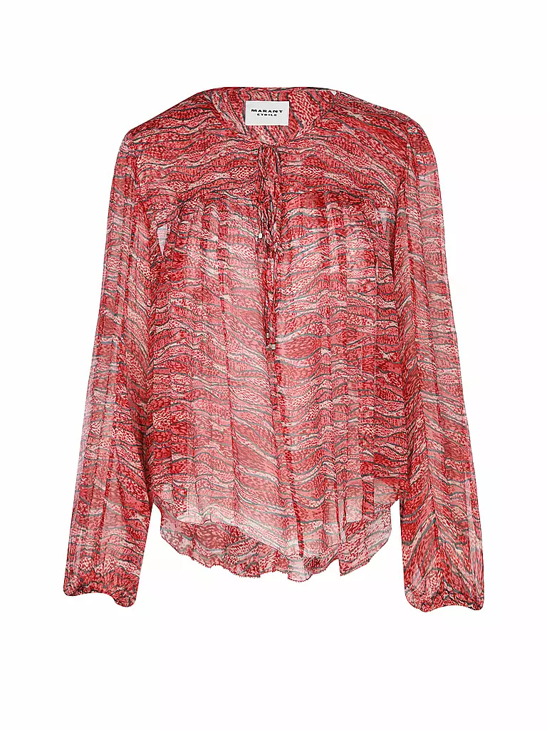 MARANT ETOILE | Blouse-chemise ADVIKA | Rouge