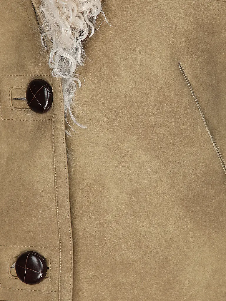 MARANT ETOILE | Gilet réversible en fausse fourrure CLARA | 