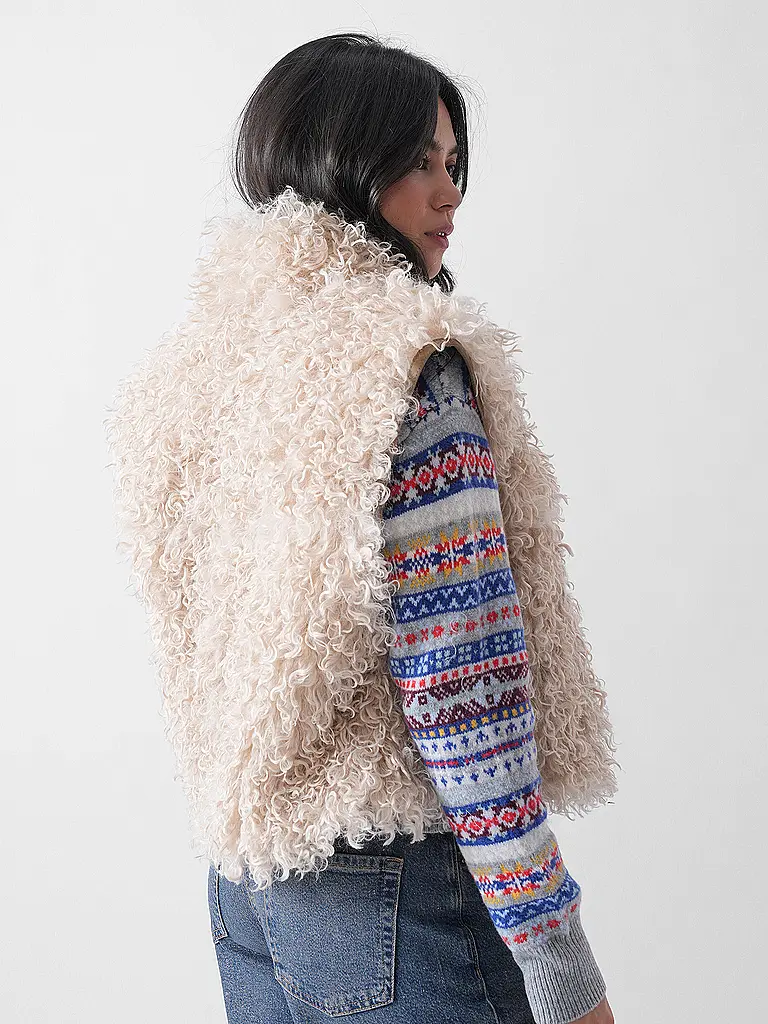 MARANT ETOILE | Gilet réversible en fausse fourrure CLARA | 