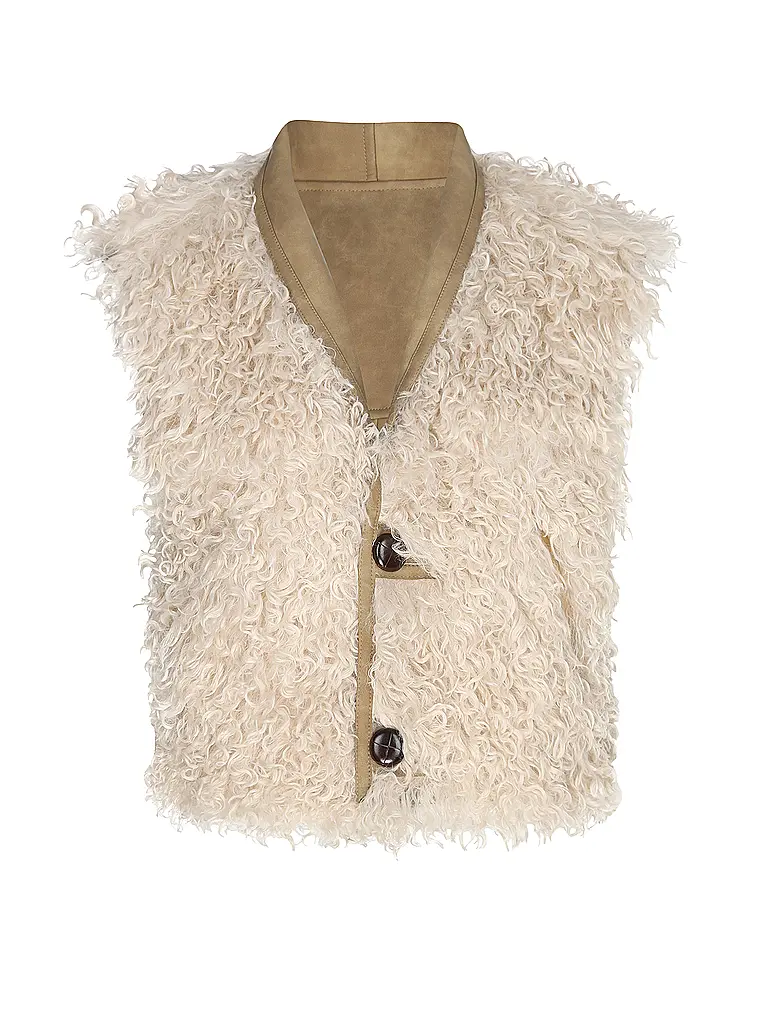 MARANT ETOILE | Gilet réversible en fausse fourrure CLARA | 