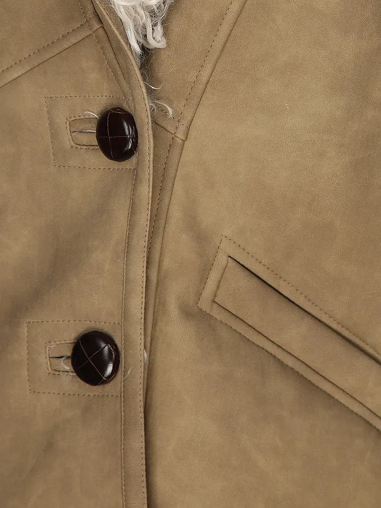 MARANT ETOILE | Manteau en fausse fourrure CLEA | 