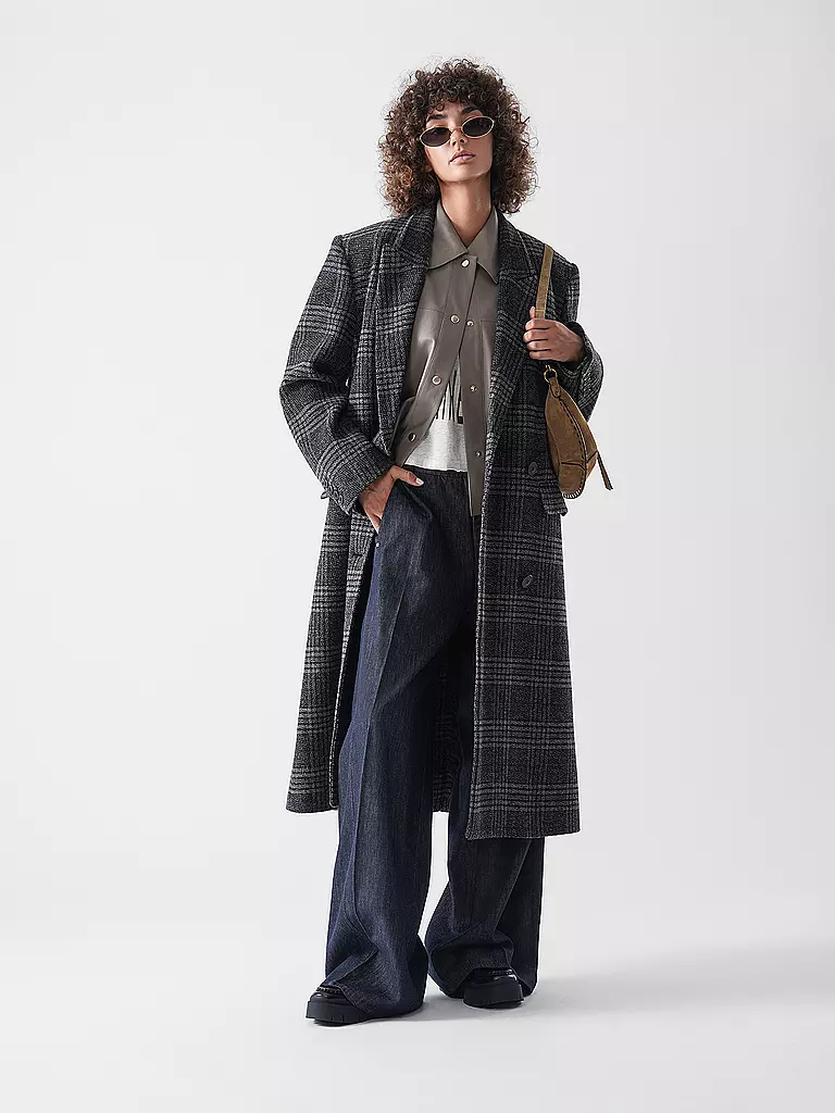 MARANT ETOILE | Manteau en laine LEXANA | grau