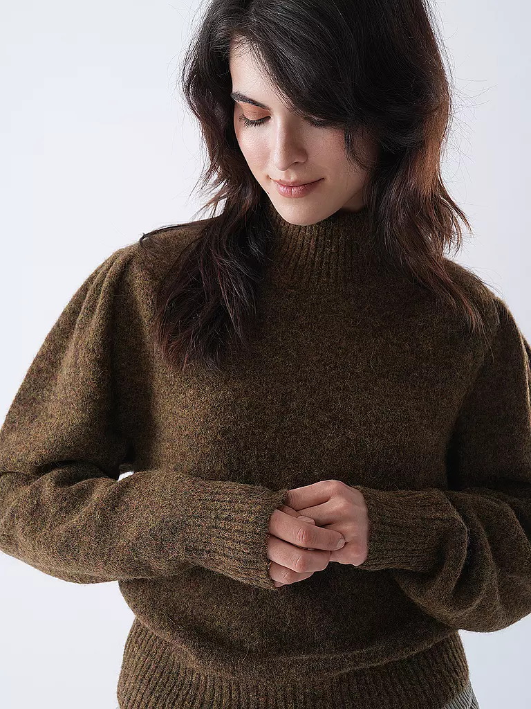 MARANT ETOILE | Pull à col roulé PURDIE | braun