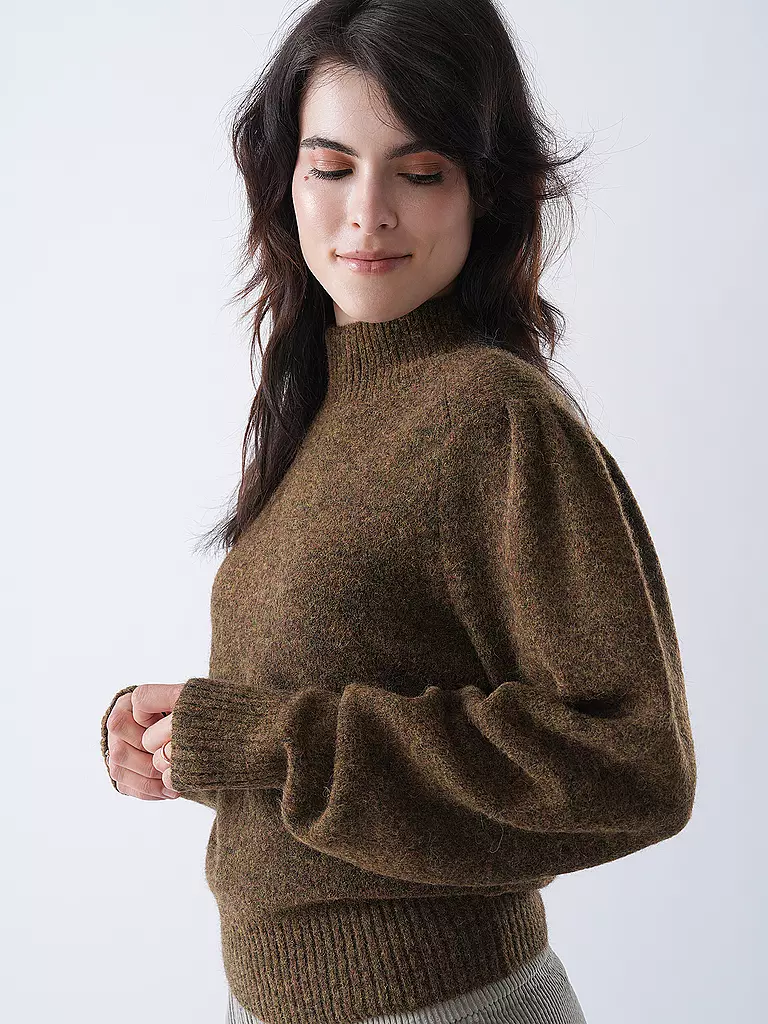 MARANT ETOILE | Pull à col roulé PURDIE | braun
