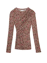 MARANT ETOILE | T-shirt à manches longues DRESSI | Rouge foncé