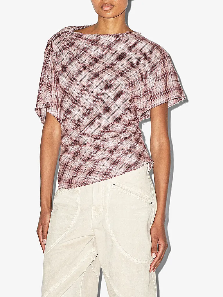 MARANT ETOILE | T-Shirt NEYELA | Rouge foncé