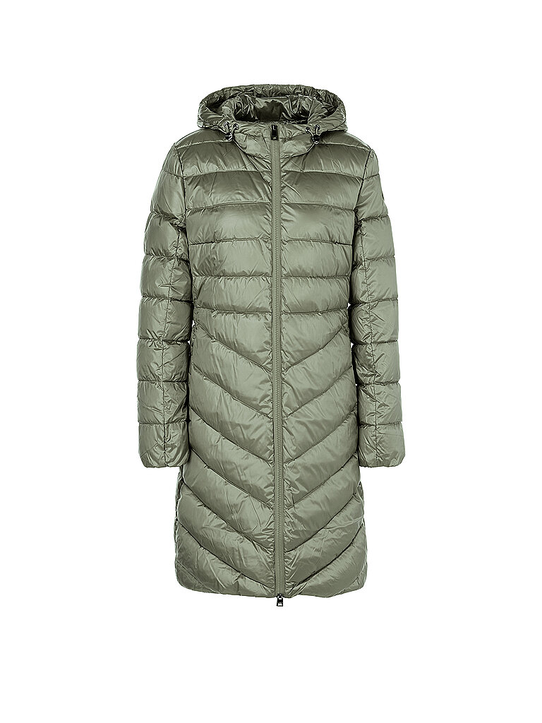 MARC+CAIN++Manteau+matelasse+vert+|+36