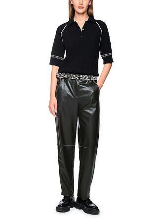 MARC CAIN | Pantalon aspect cuir RUMA