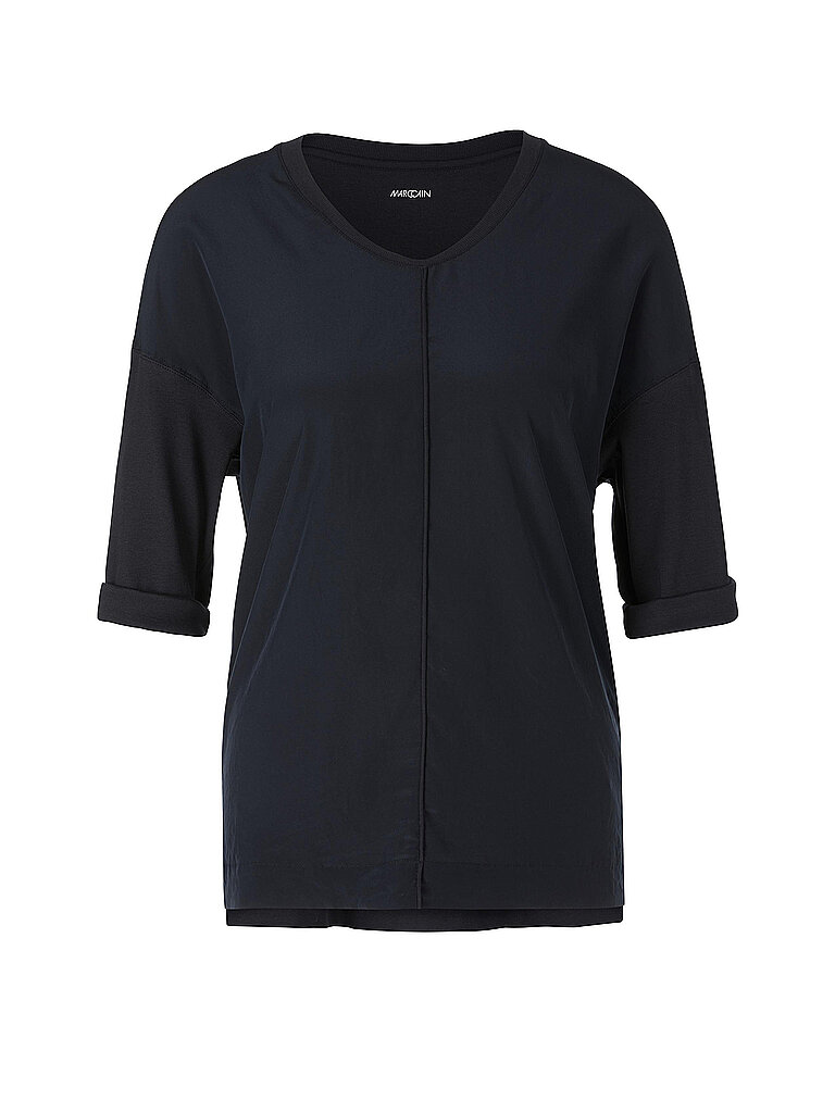 T-shirt blouse bleu marine 38
