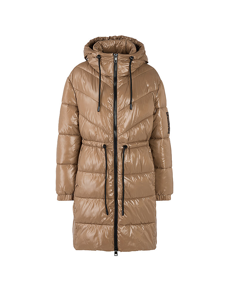 MARC+CAIN+Doudoune+marron+clair+|+42