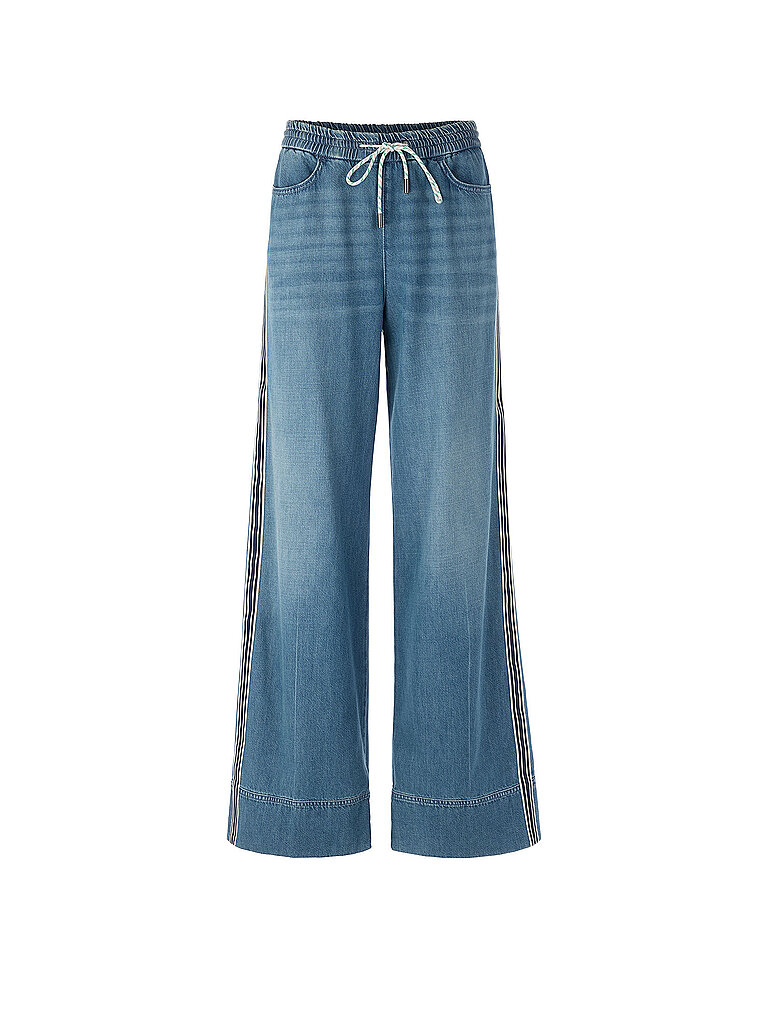 Jeans Coupe Évasée WELKOM bleu 36