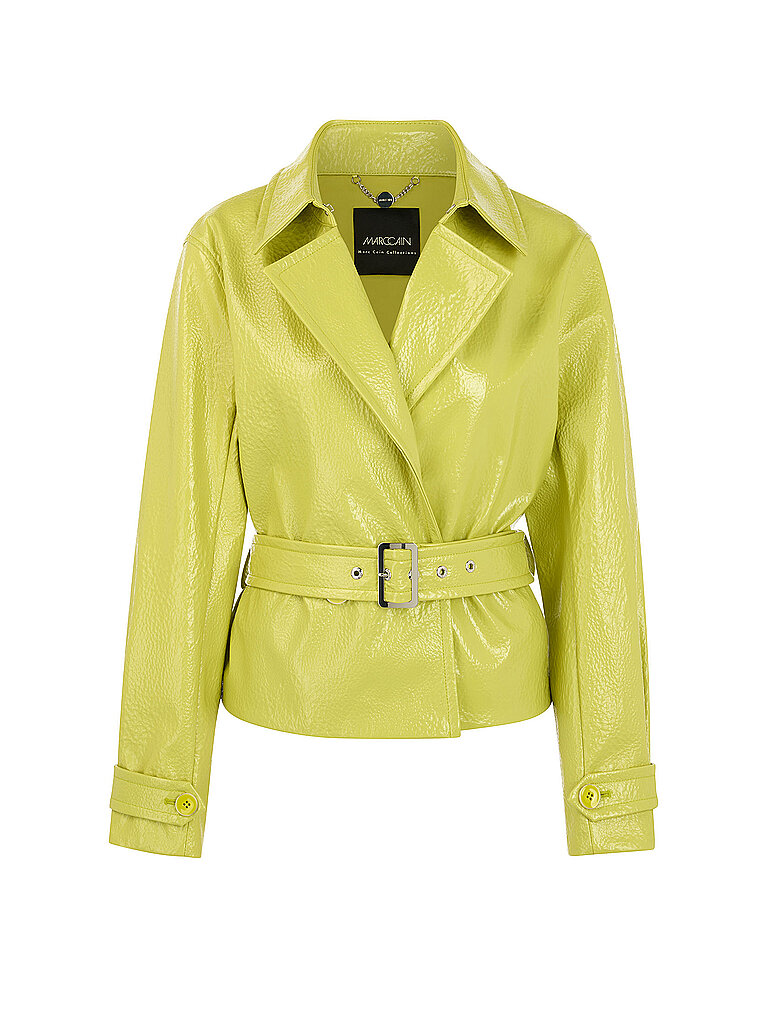 Veste aspect verni vert 36