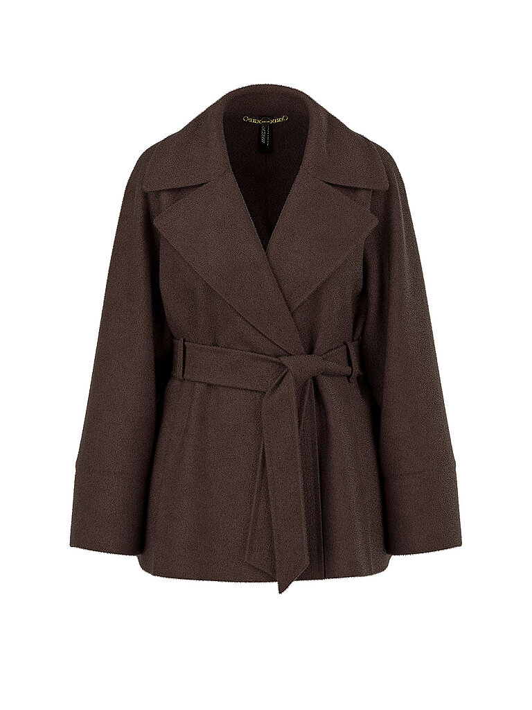 Veste en laine marron 36