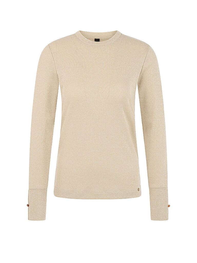 T-shirt à manches longues crème 34