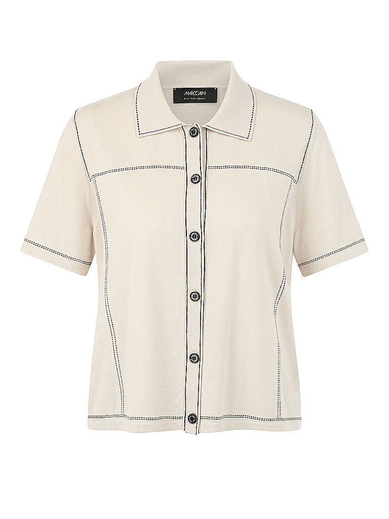 Marc Cain Poloshirt gris clair 44