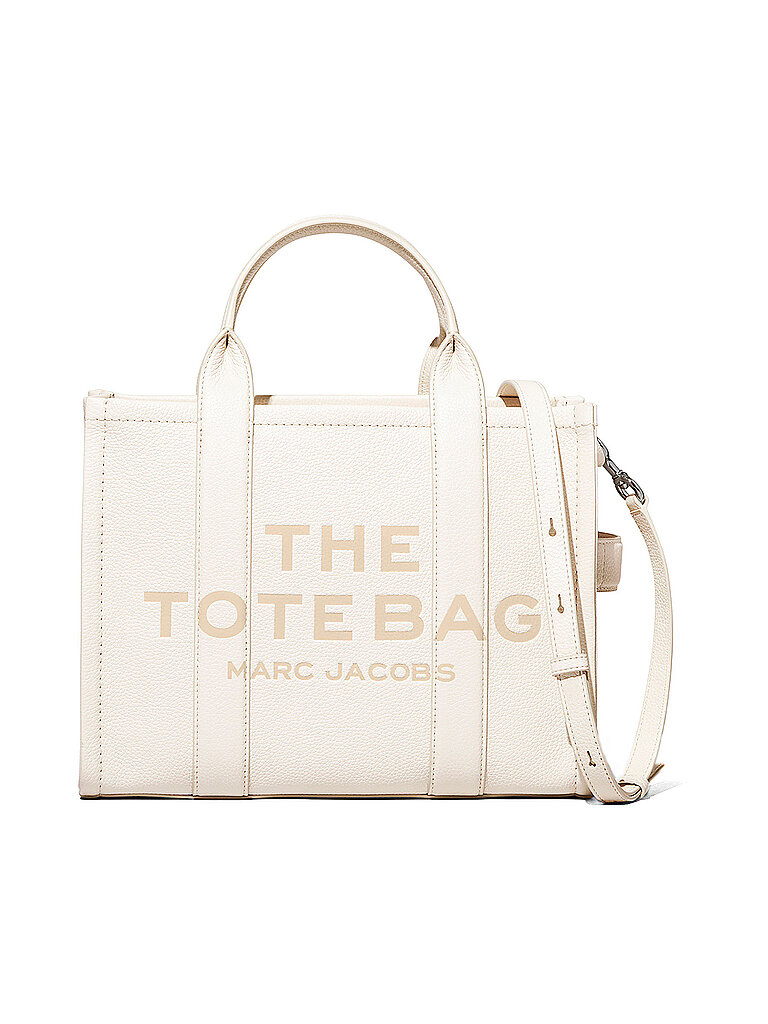 Sac en cuir - Cabas THE MEDIUM TOTE LEATHER crème