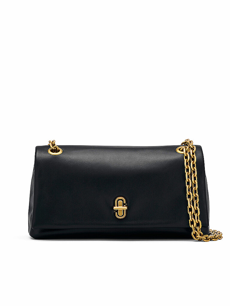 Sac en cuir - Mini sac THE DUAL CHAIN WALLET noir