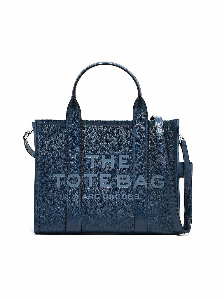 Sac en cuir - Cabas THE MEDIUM TOTE LEATHER bleu marine