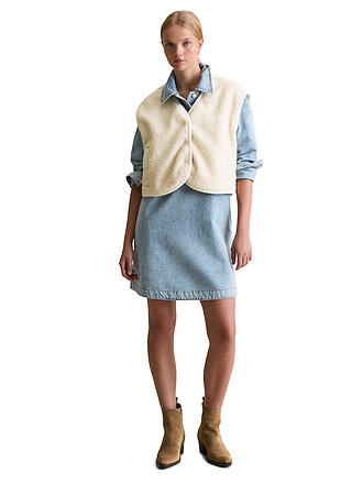 MARC O'POLO DENIM | Gilet aspect fourrure