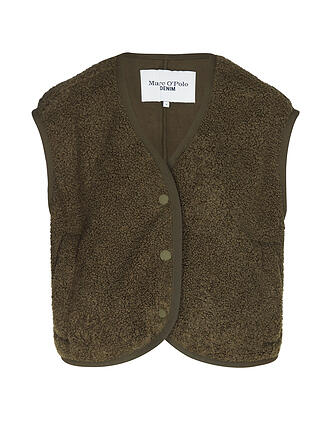 MARC O'POLO DENIM | Gilet en fausse fourrure