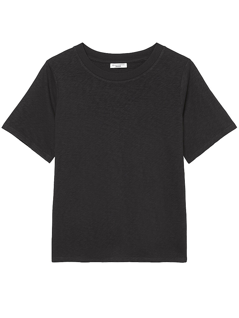 T-shirt Coupe décontractée noir XS