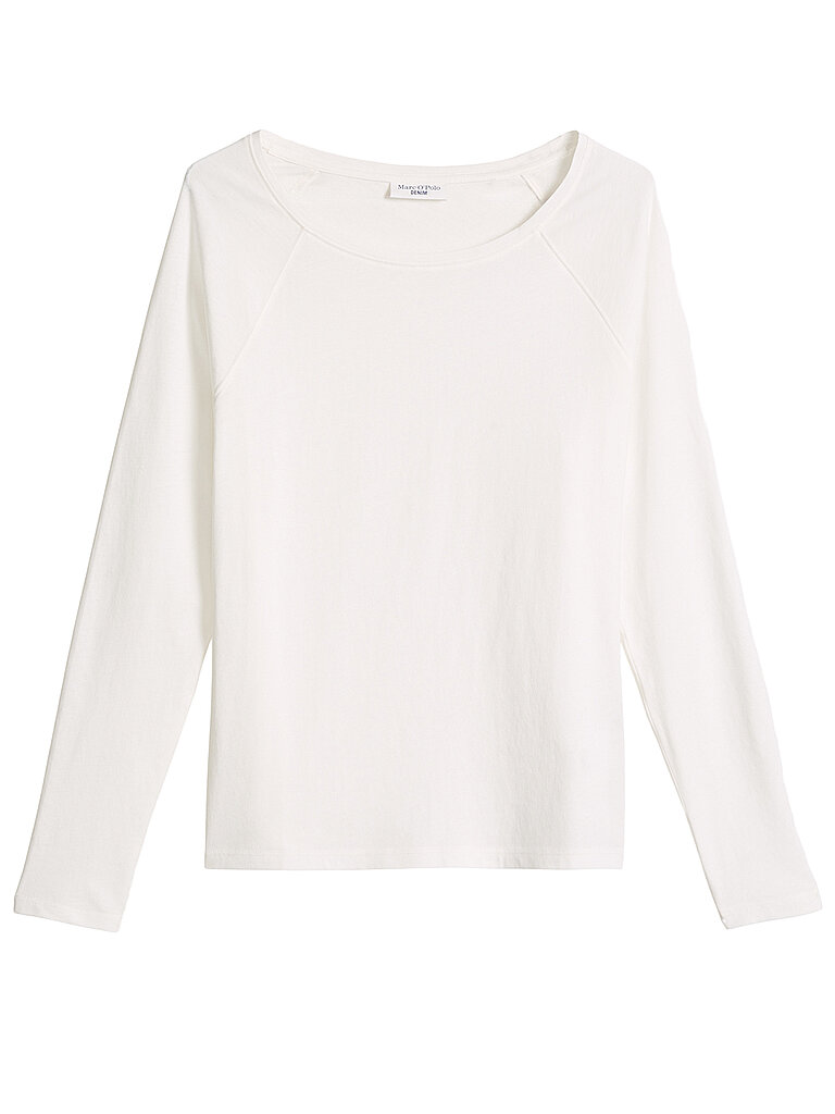 T-shirt Ă manches longues blanc S