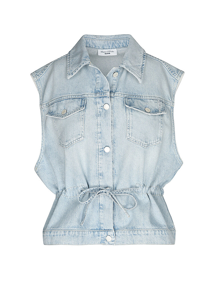 Marc O'Polo Gilet bleu clair XS