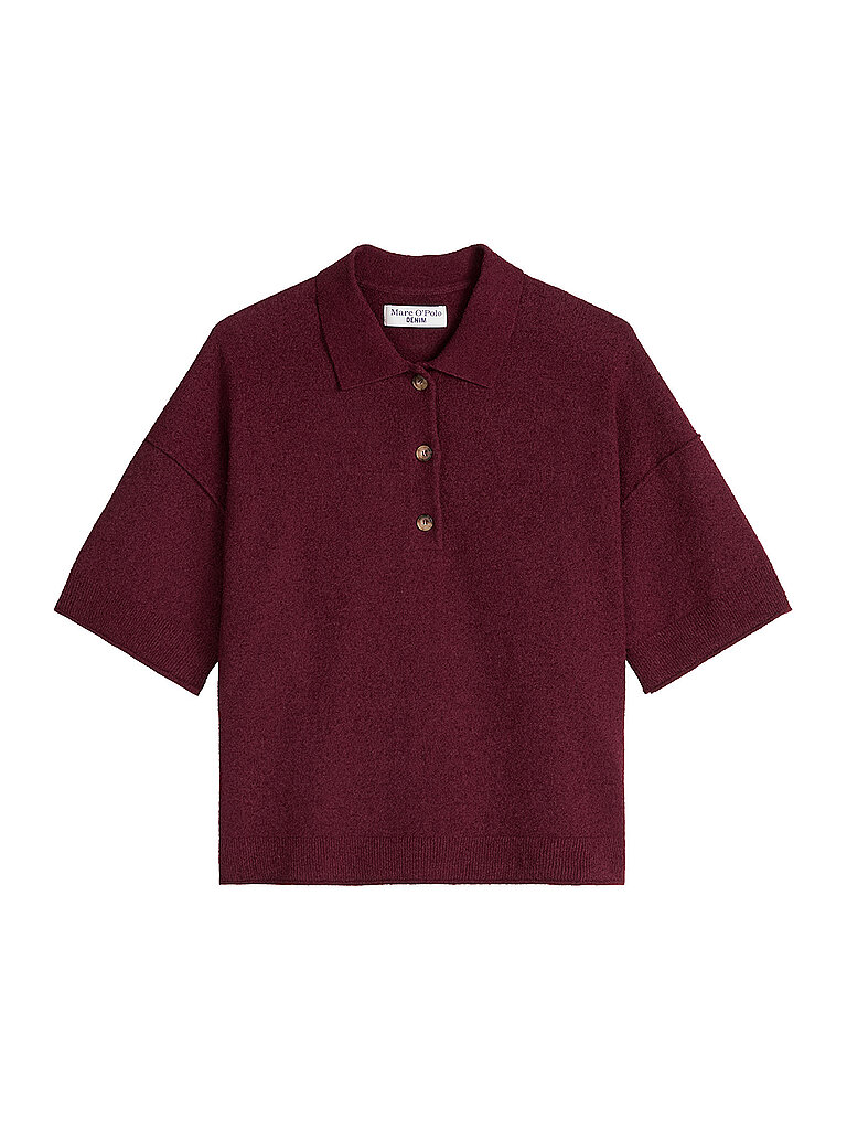 Pull-over rouge foncé XS