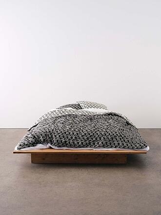 MARC O'POLO HOME | Linge de lit en satin MONOGRAM 70x90cm / 140x200cm Noir