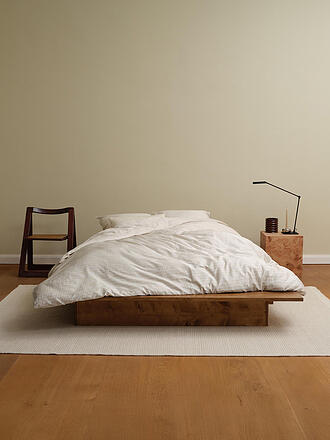 MARC O'POLO HOME | Satin Bettwäsche LOKE 70x90 / 140x200cm Oatmeal