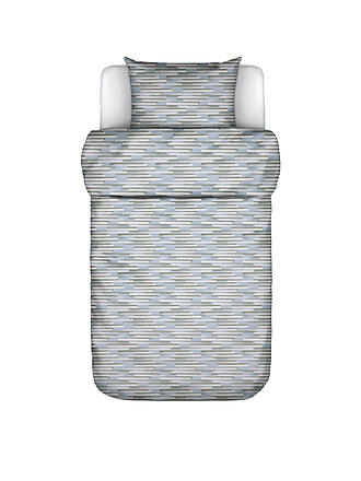 MARC O'POLO HOME | Satin Bettwäsche SVALI 70x90 / 140x200cm Calm Blue