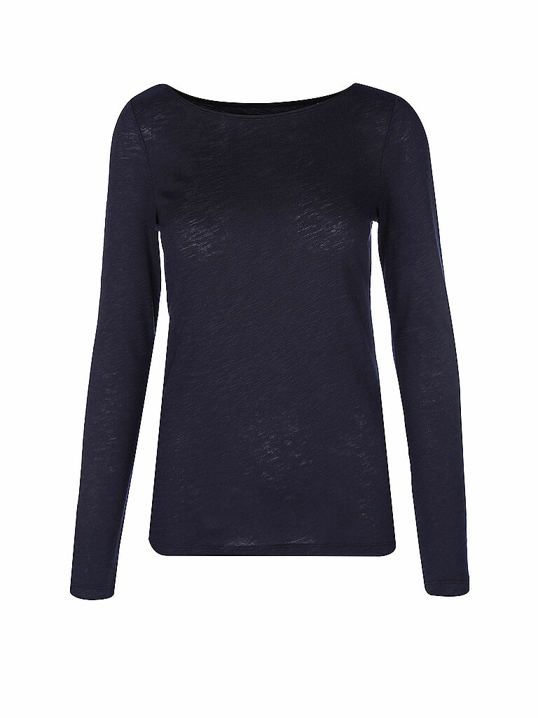 T-shirt à manches longues bleu marine S