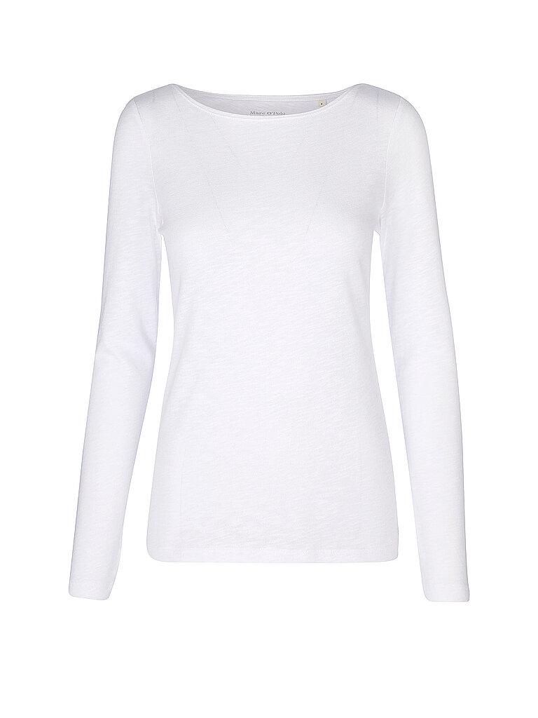 T-shirt à manches longues blanc XXL