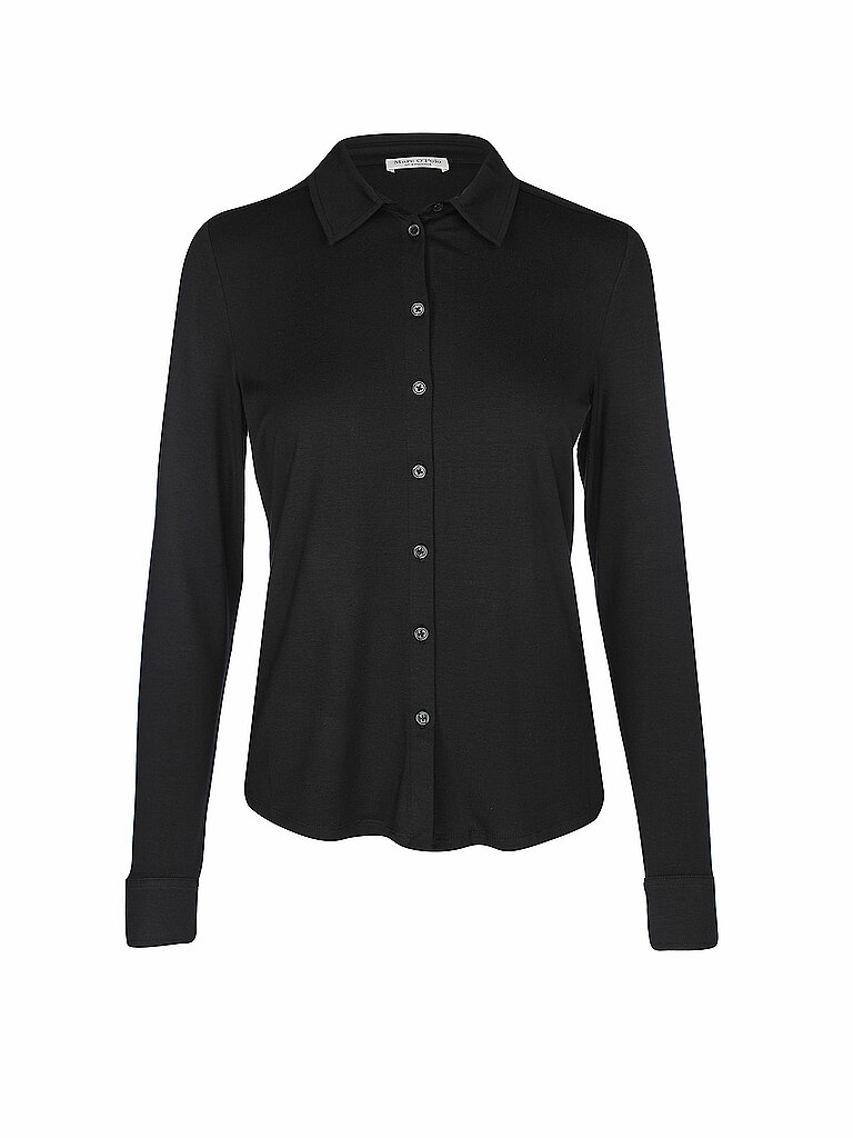 Blouse en jersey noir XXL