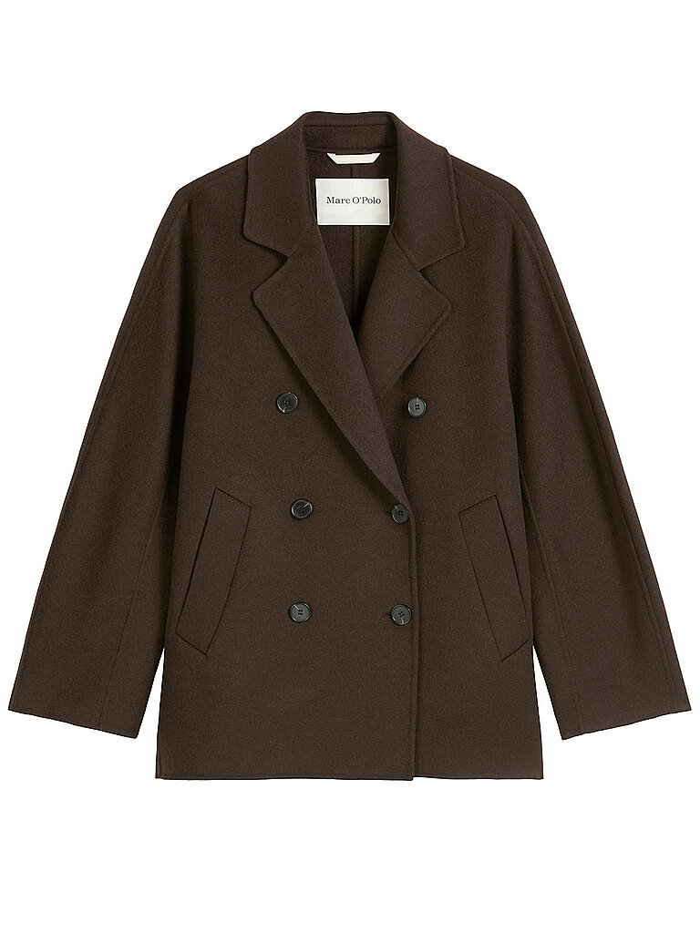 Veste en laine marron 42