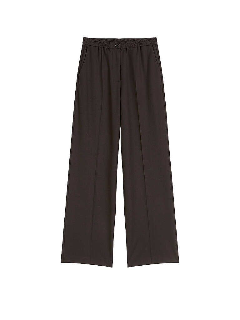 Pantalon de jogging coupe décontractée marron 42