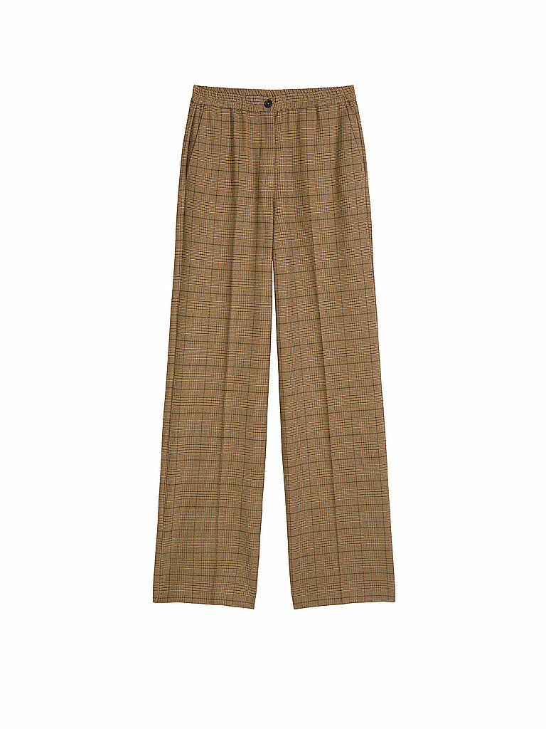 Pantalon coupe jogging marron clair 40