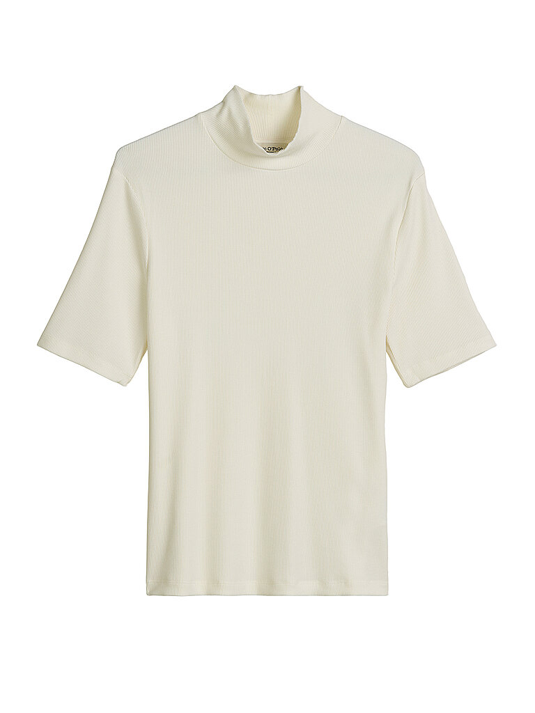 Pull à col roulé blanc XL