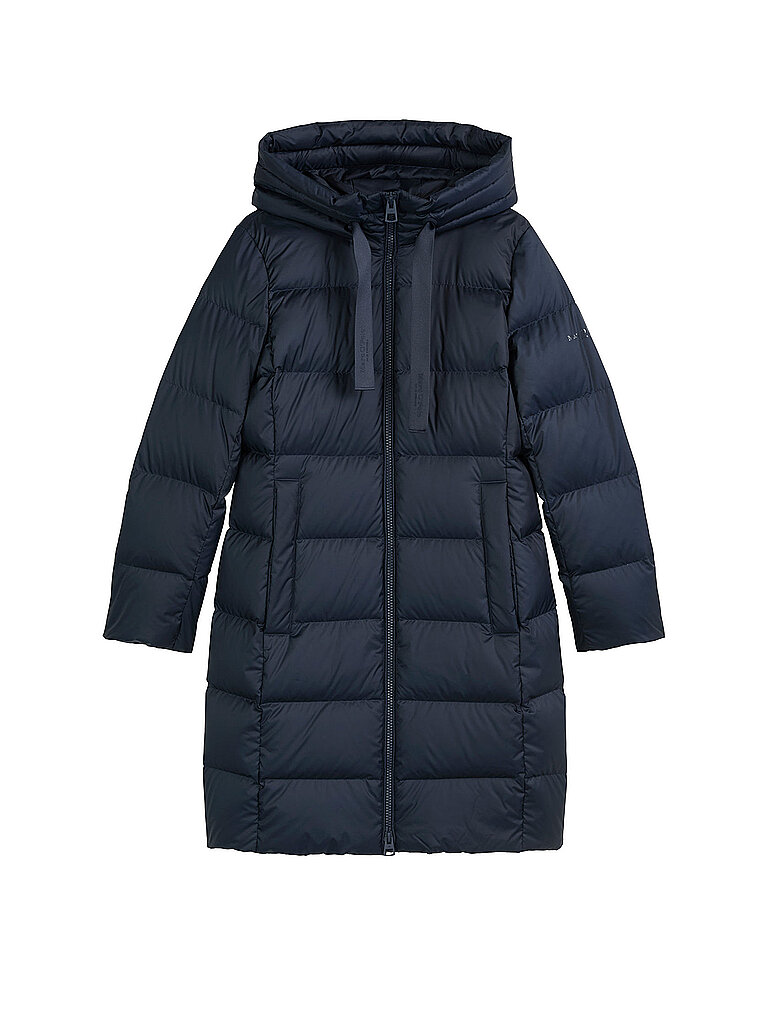 MARC+O%27POLO+Manteau+matelasse+en+duvet+bleu+marine+|+34