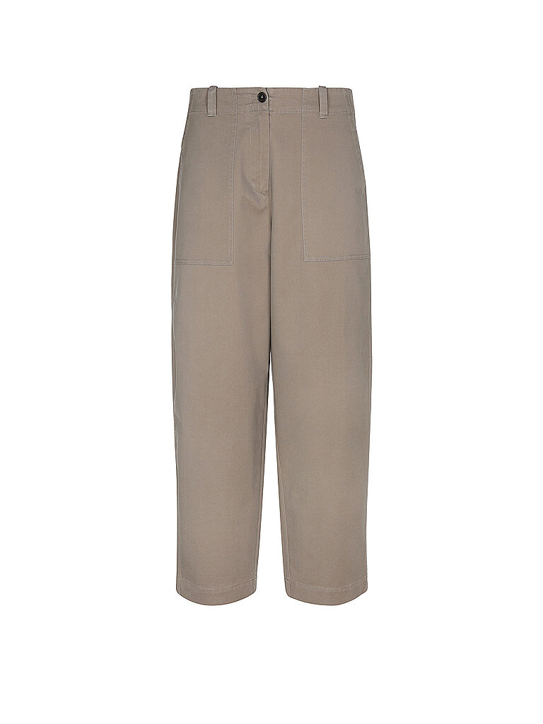 Pantalon Barrel Leg marron 44