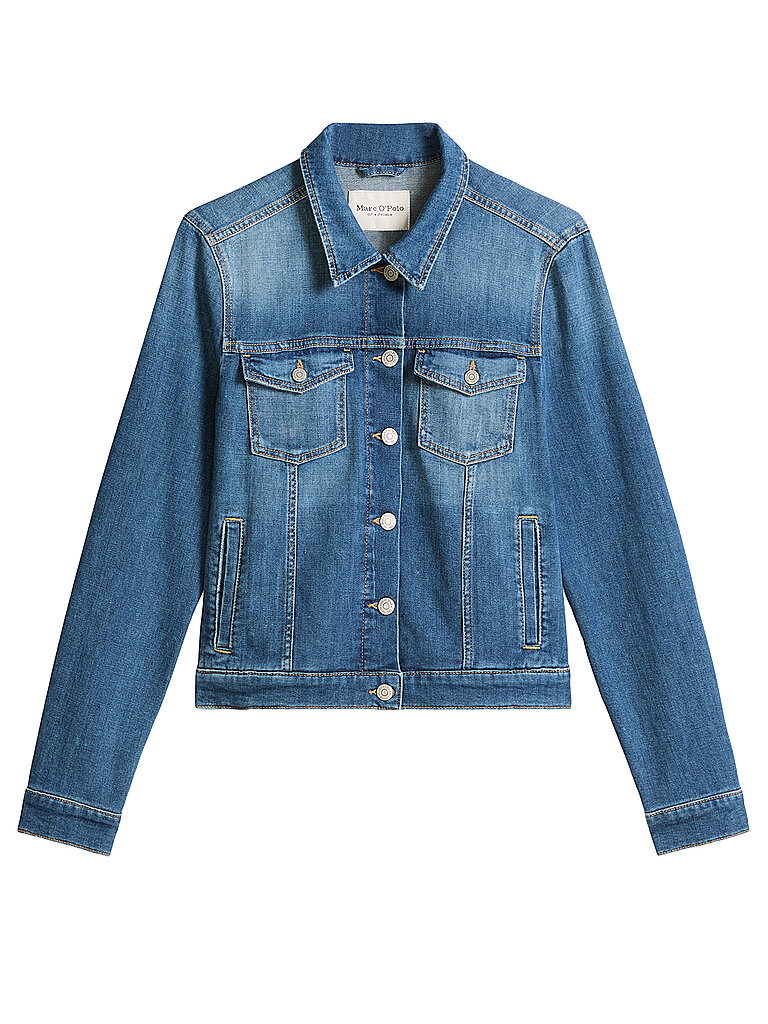 Veste en jean bleu marine M