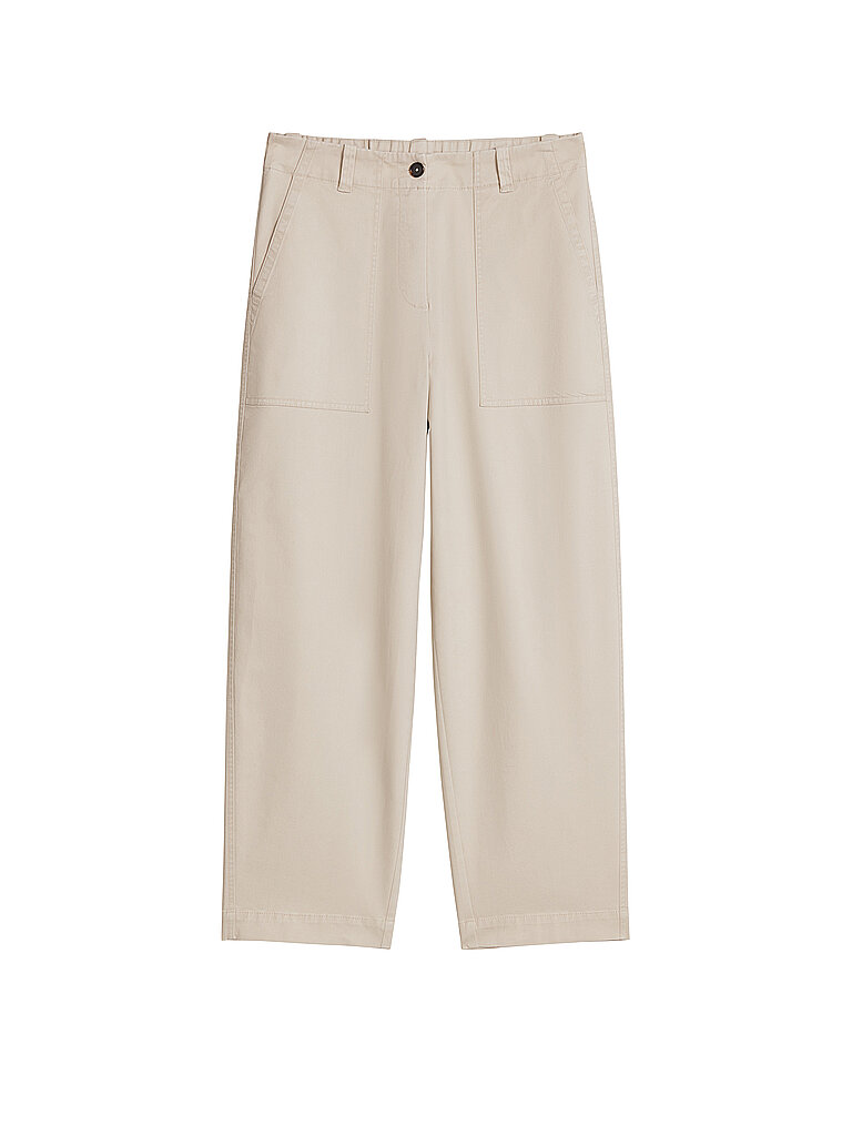 Pantalon Barrel Leg beige 34