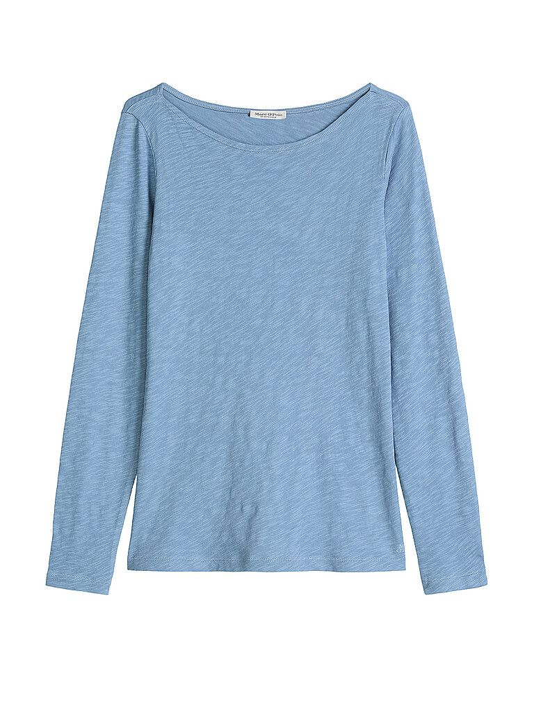 T-shirt Ă manches longues bleu XS
