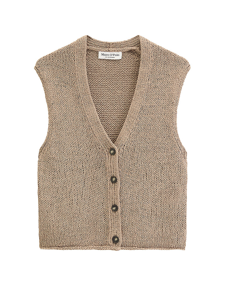 Marc O'Polo Gilet marron clair XL
