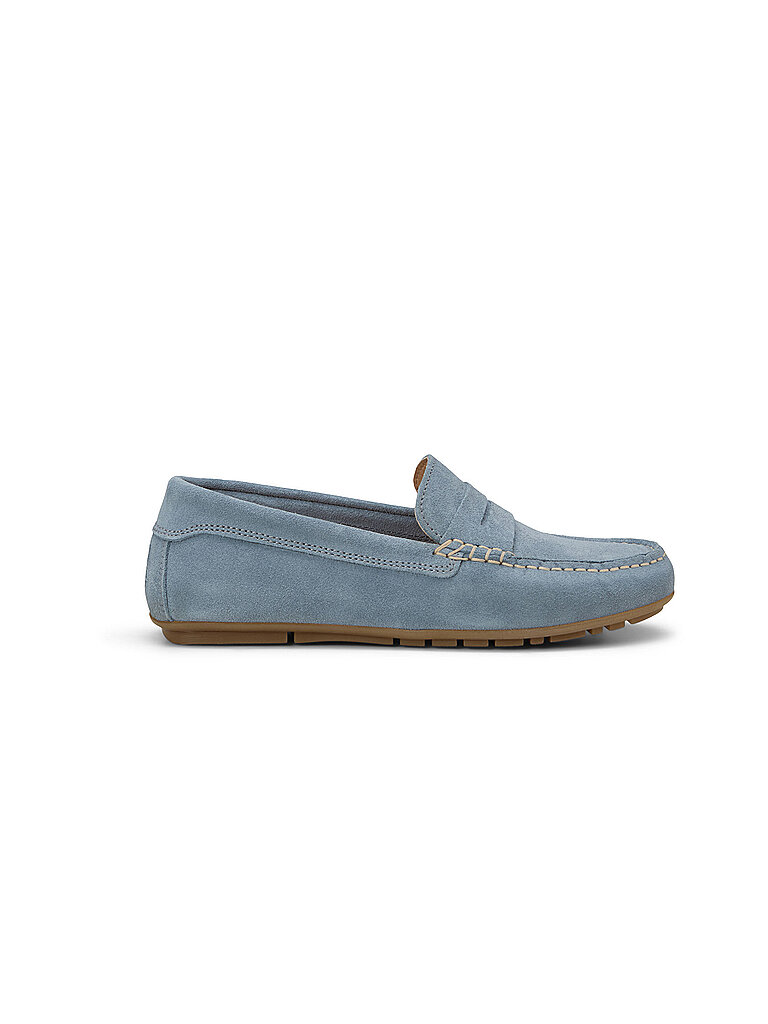 Mocassins bleu clair 39