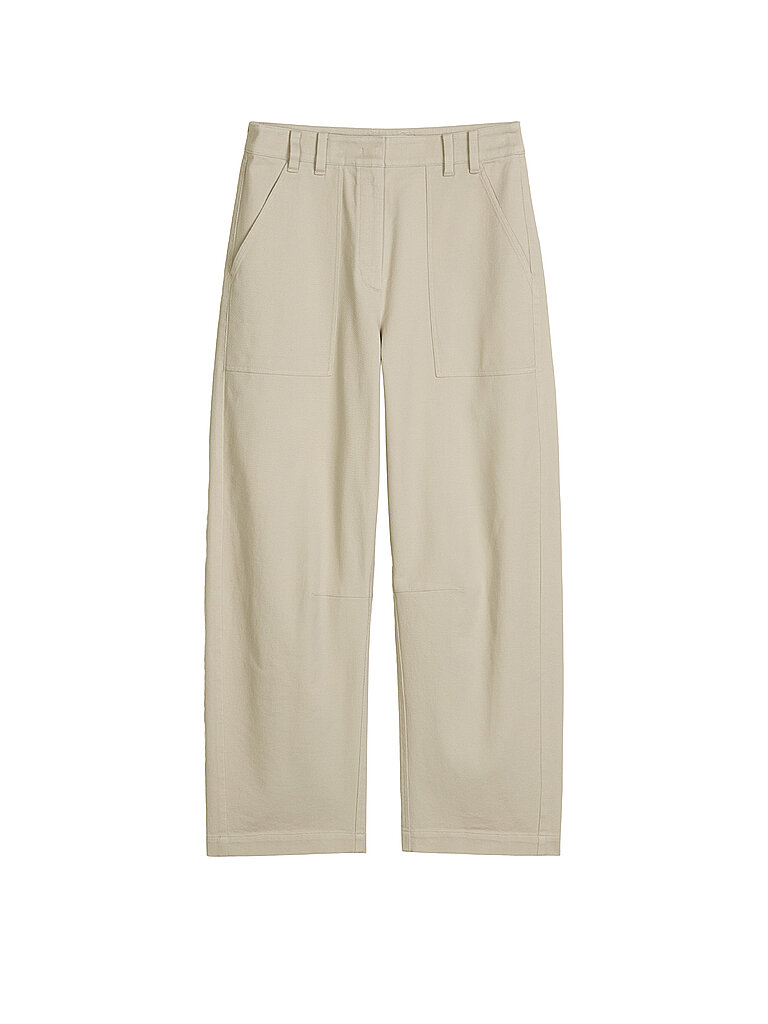 Pantalon Barrel Leg beige 42