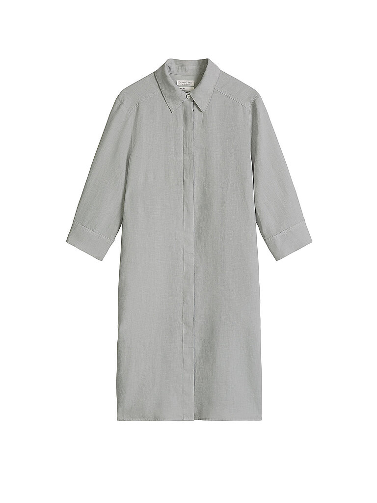 Midikleid gris clair 32