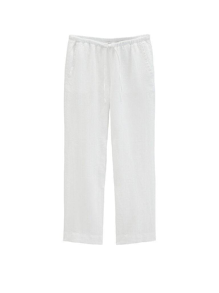 Pantalon de jogging coupe décontractée blanc 36