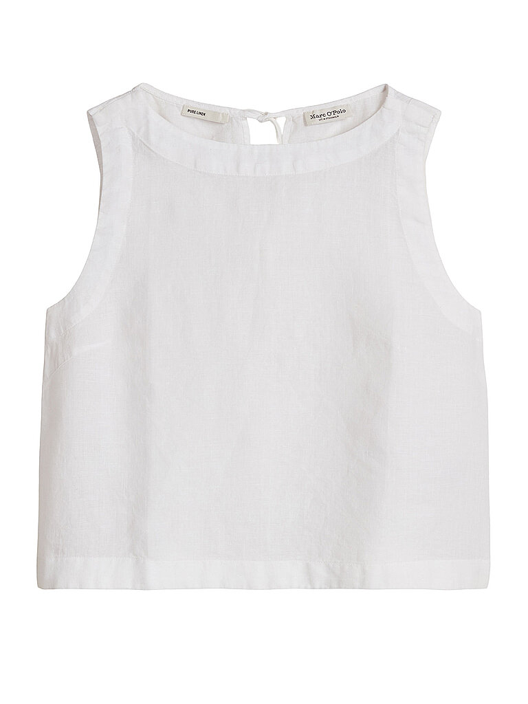 Blouse en lin blanc 42