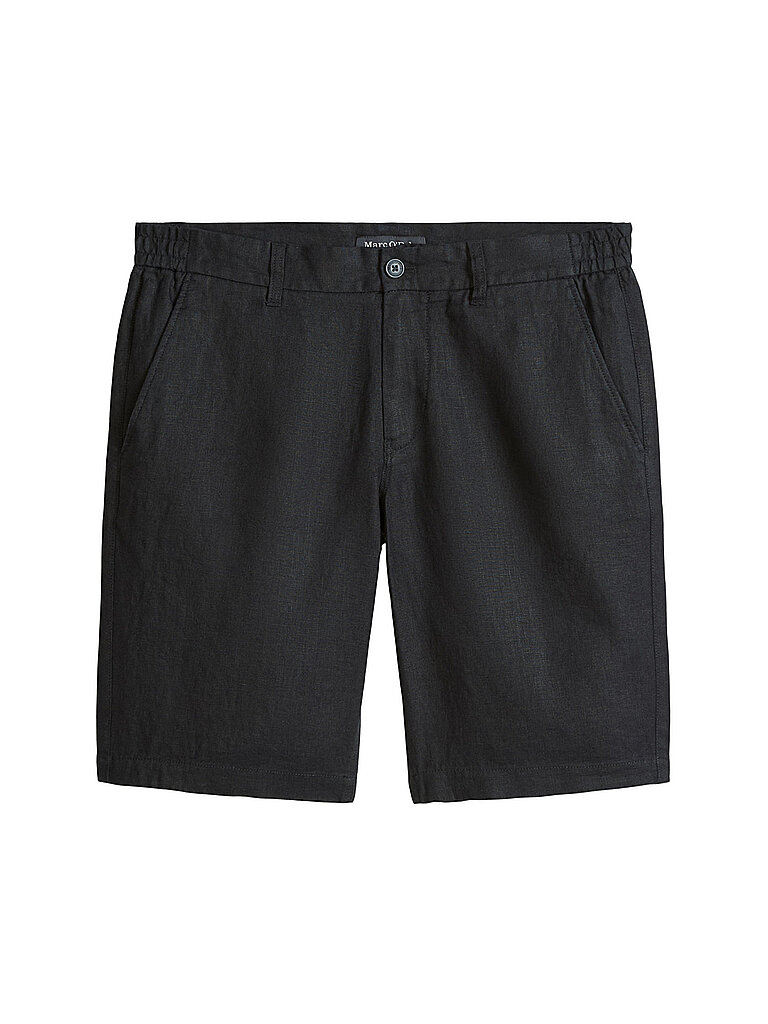 Marc O'Polo Shorts en lin noir 30